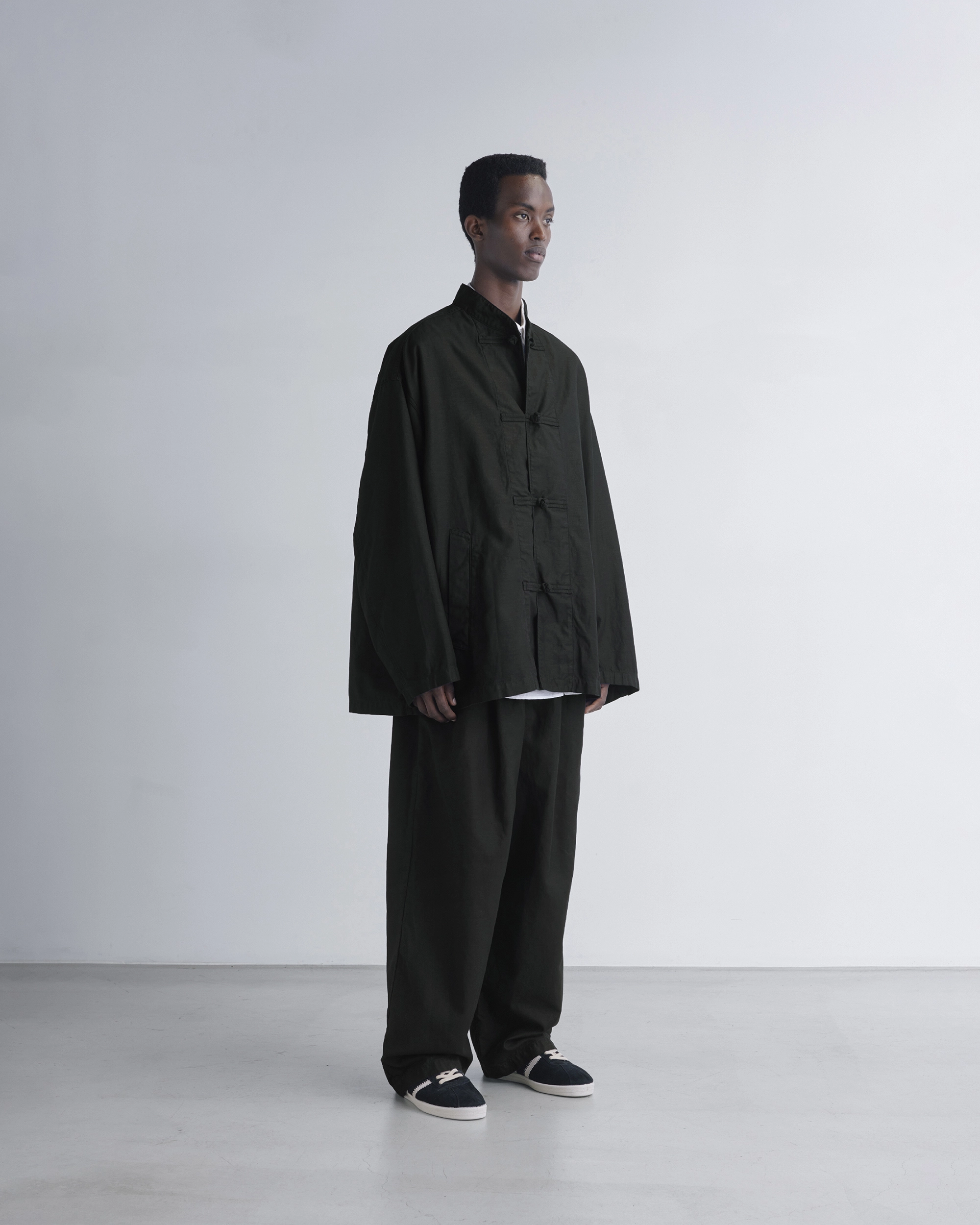 graphpaper グラフペーパー ウール スキッパー シャツ “Wool