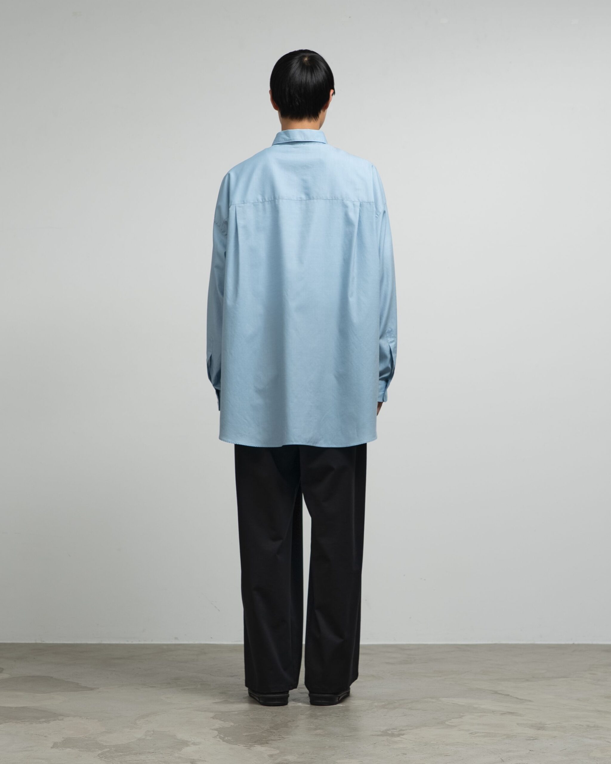 Silicon Poplin Oversized Regular Collar Shirt – Graphpaper