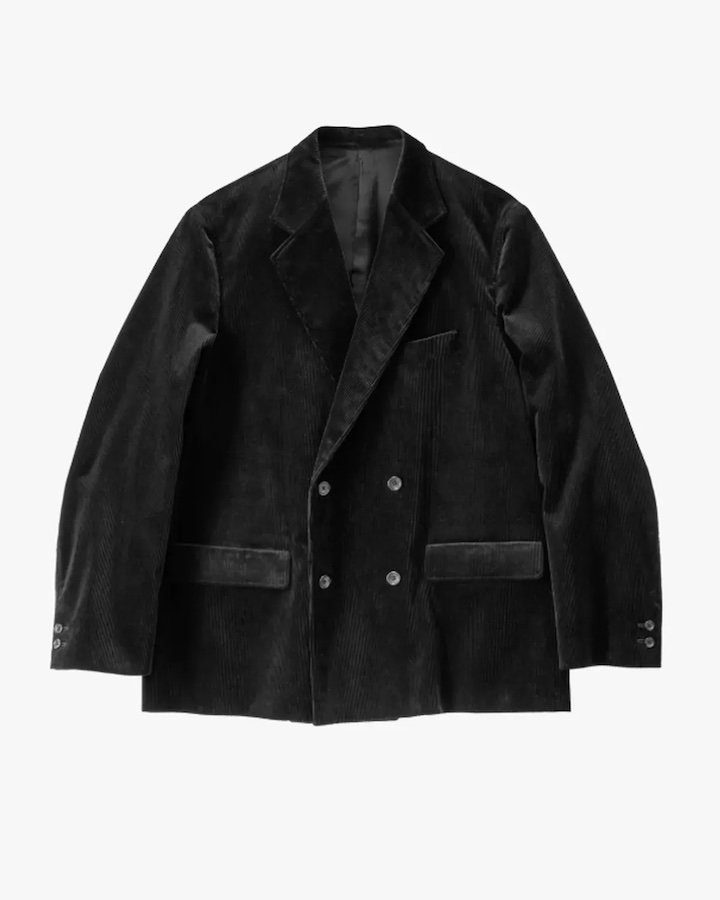 商品画像: Suvin Corduroy Compact Shoulder Double Jacket