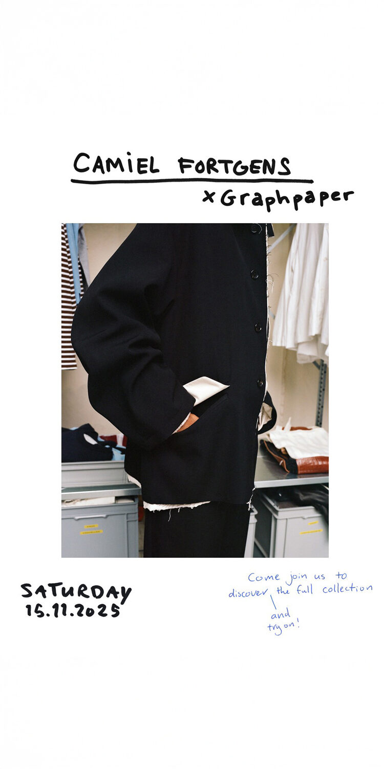 CAMIEL FORTGENS × Graphpaper Capsule Collection
