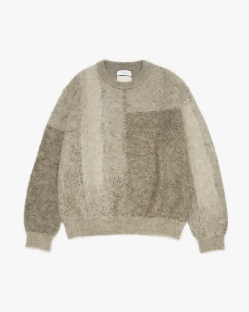 商品画像: ABSTRACT JACQUARD CREWNECK SWEATER