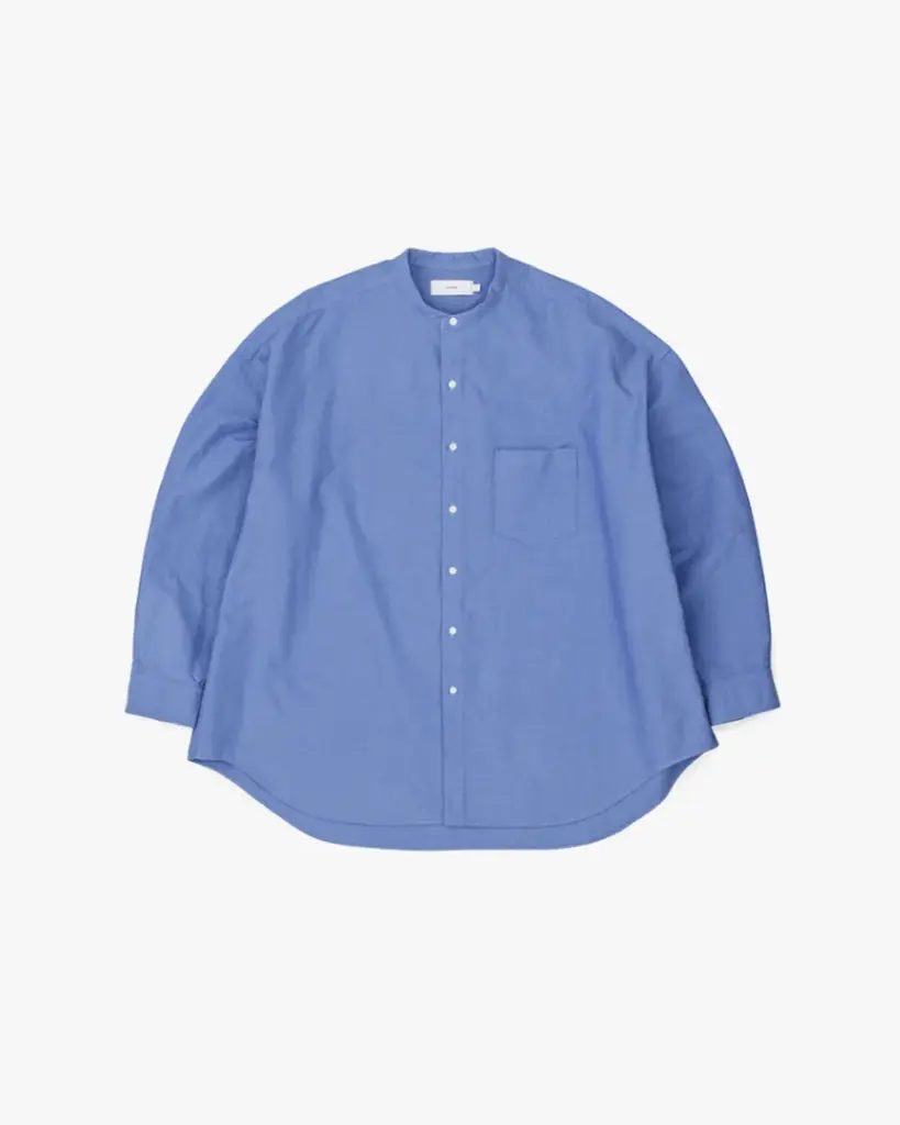 商品画像: Oxford L/S Oversized Band Collar Shirt