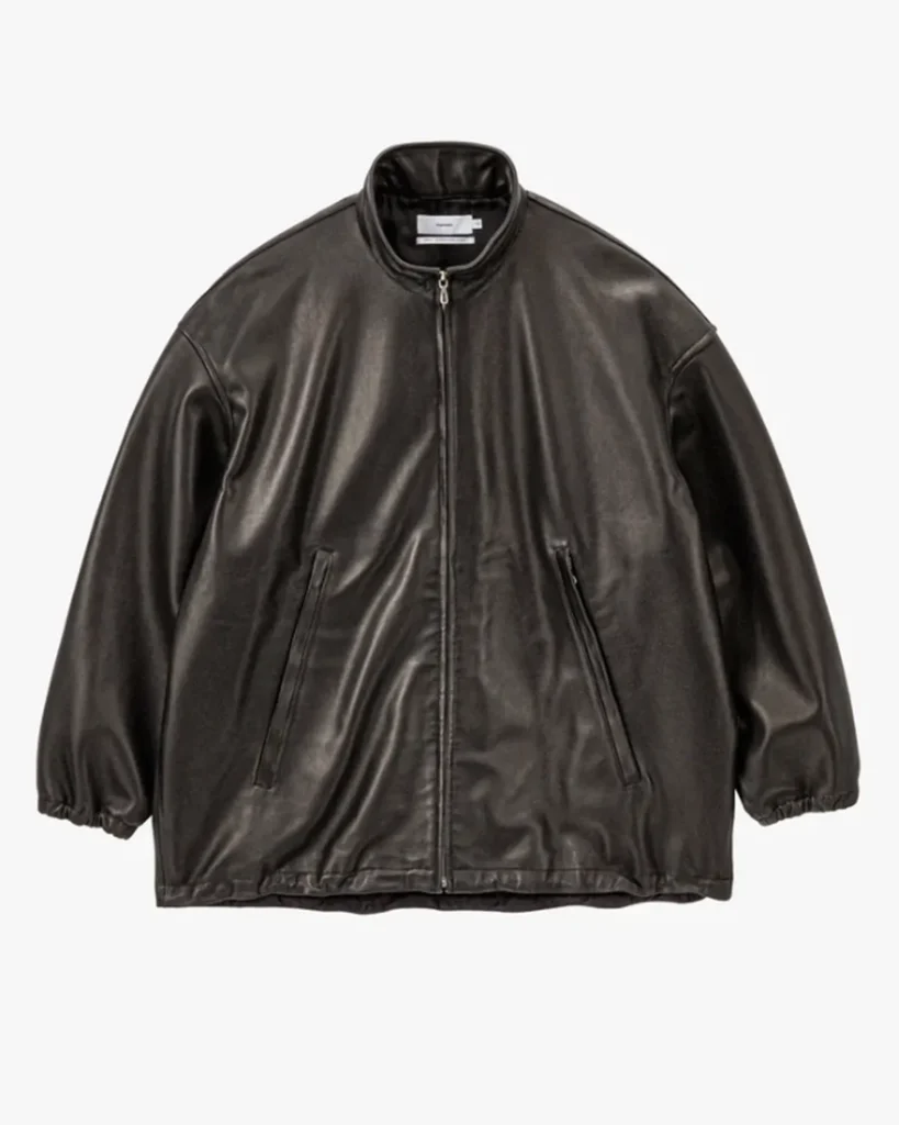 商品画像: Lamb Leather Track Jacket