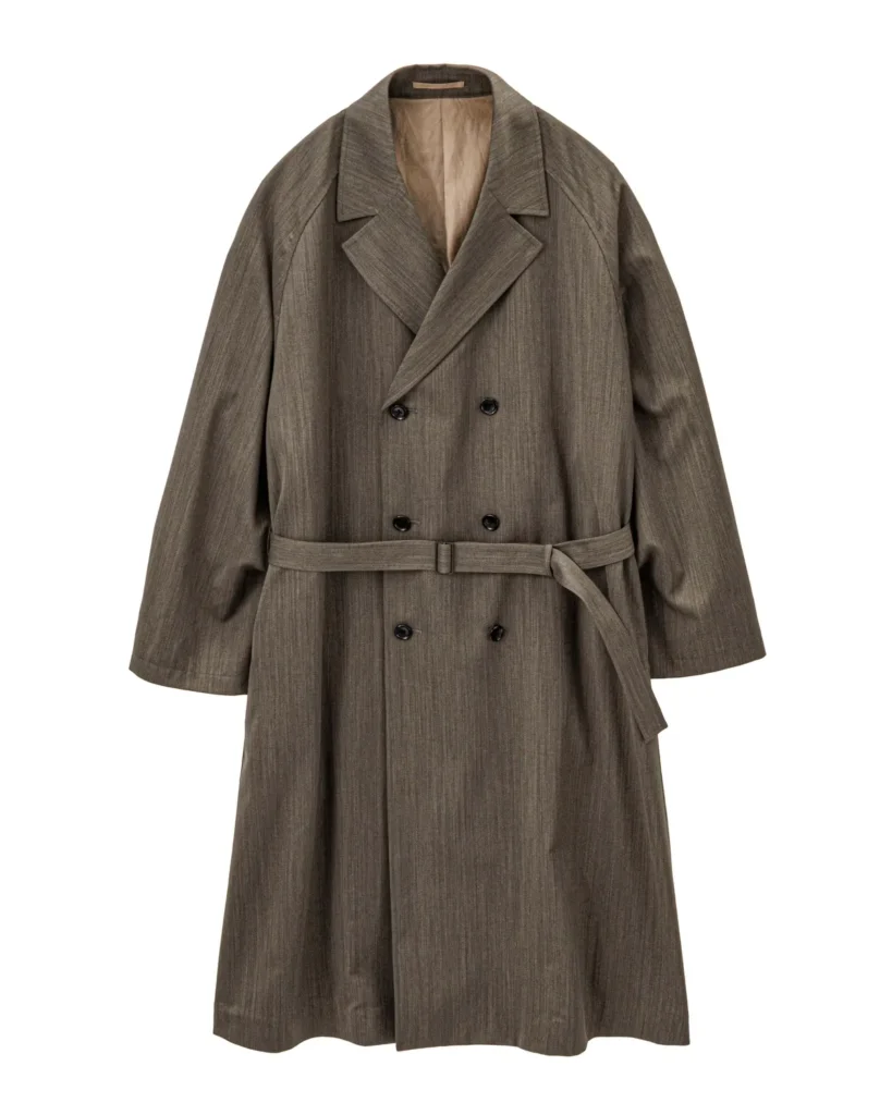 商品画像: Melange Herringbone Trench Coat