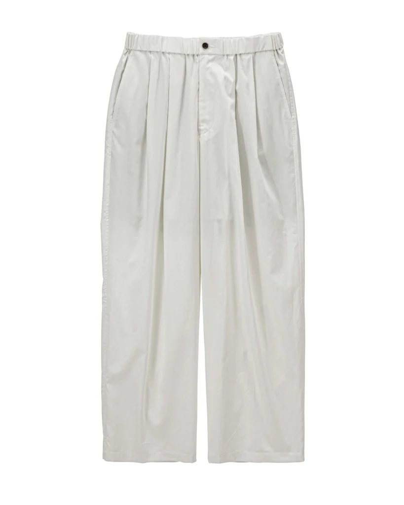 商品画像: Silicon Poplin Two Tuck Easy Pants