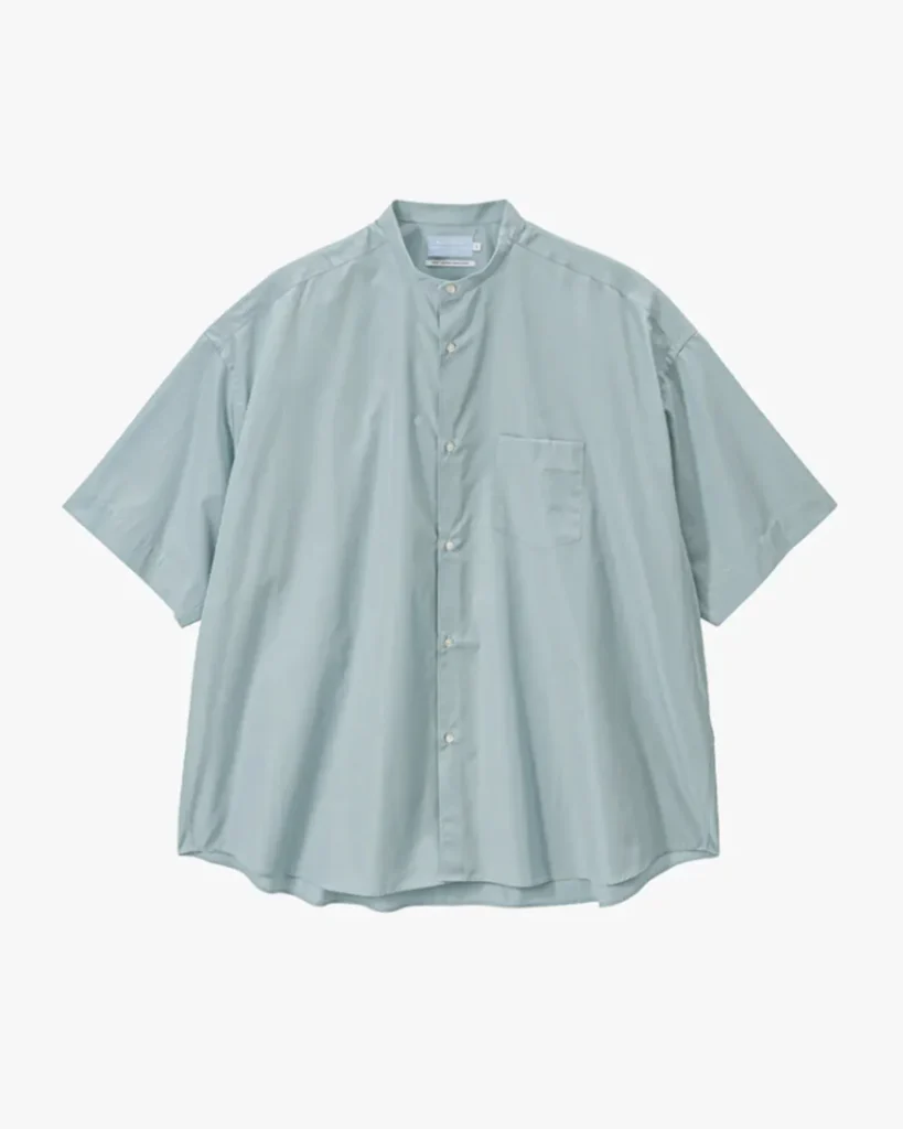 商品画像: ALUMO for GP S/S Oversized Band Collar Shirt