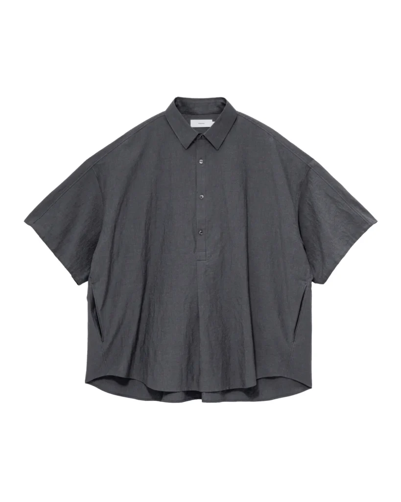 商品画像: Cotton Linen Seersucker S/S Pullover Shirt