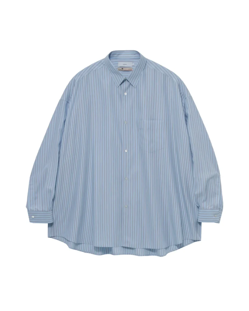 商品画像: SIDOGRAS L/S Oversized Regular Collar Shirt 