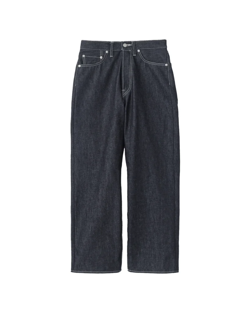 商品画像: Selvage Denim Five Pocket Wide Straight Pants (GU263-40059RB)