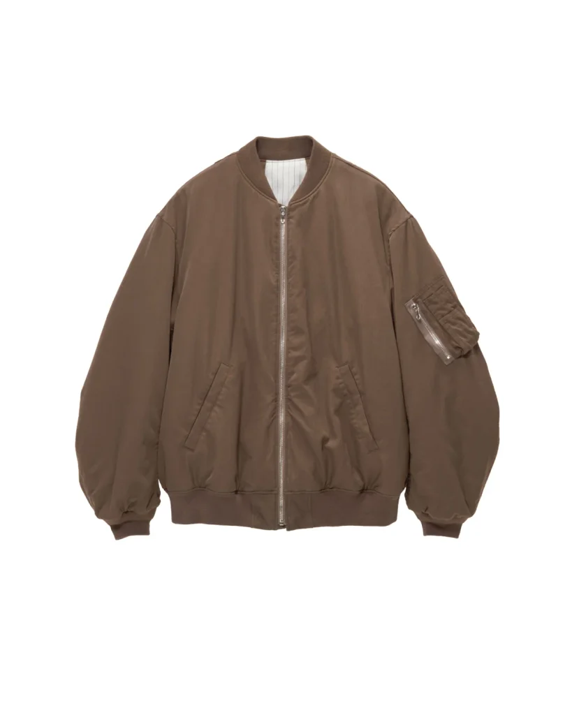 商品画像: Fulled Wool Twill Flight Jacket (GU263-30411)