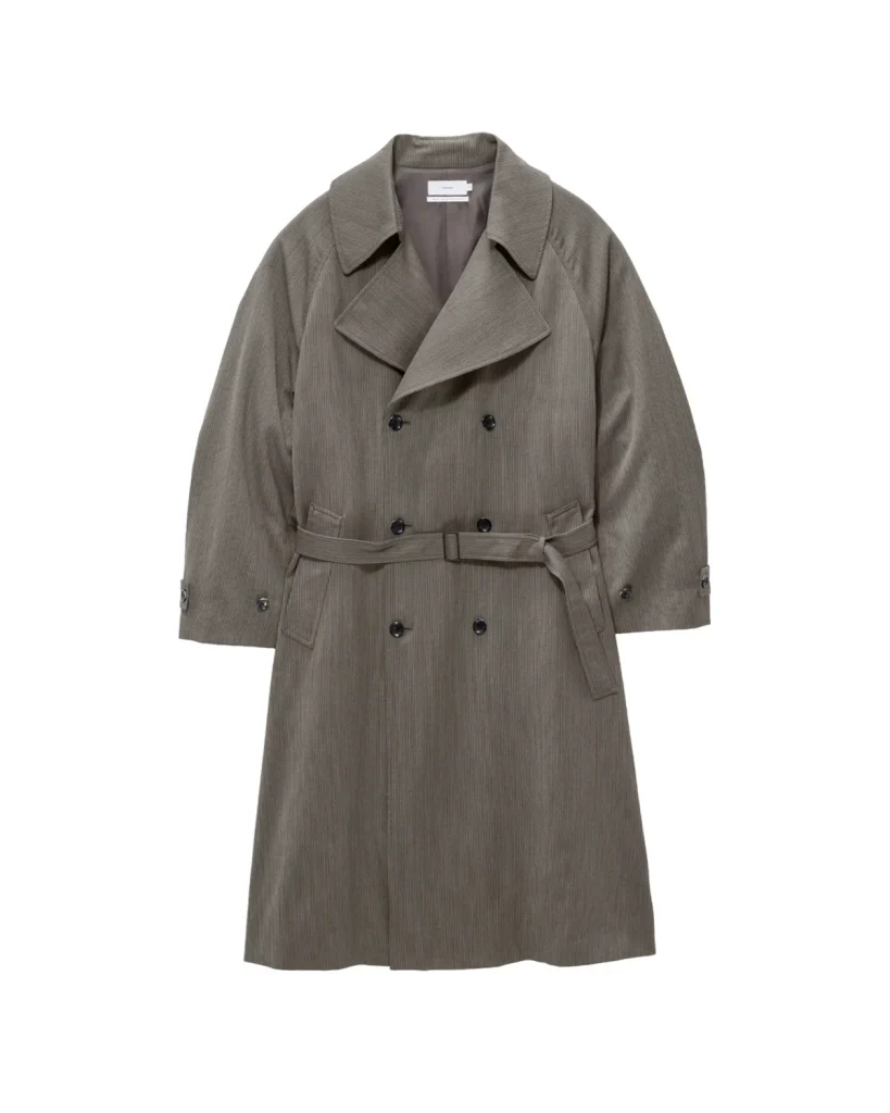 商品画像: Melange Pique Insulated Trench Coat (GM263-10440)