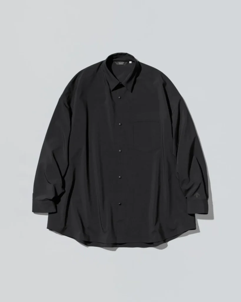 商品画像: DESCENTE for Graphpaper L/S Oversized Regular Collar Shirt (DU263-50001)