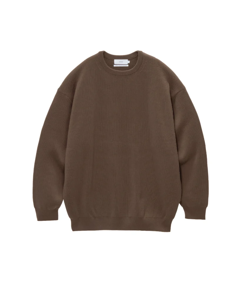 商品画像: High Density Crew Neck Knit (GU263-80540C)