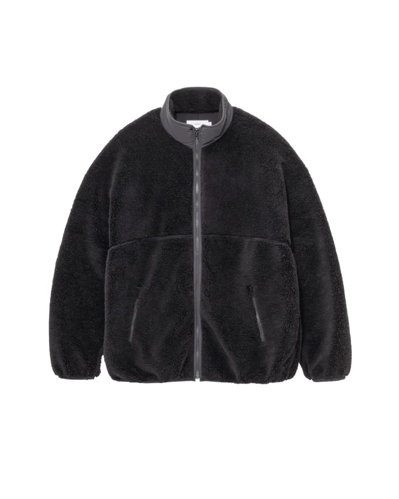 商品画像: Wool Boa Zip-up Blouson (GU263-30340)