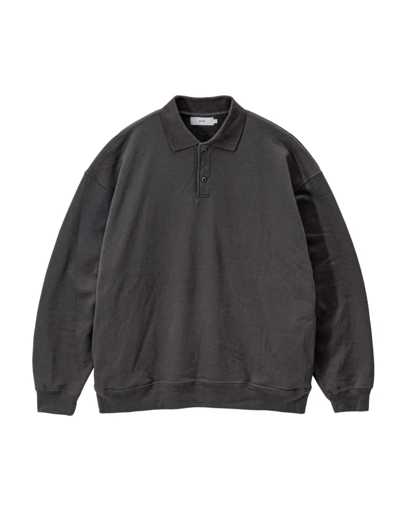 商品画像: AZUMA Terry Pullover Polo Sweat (GU263-70251B)