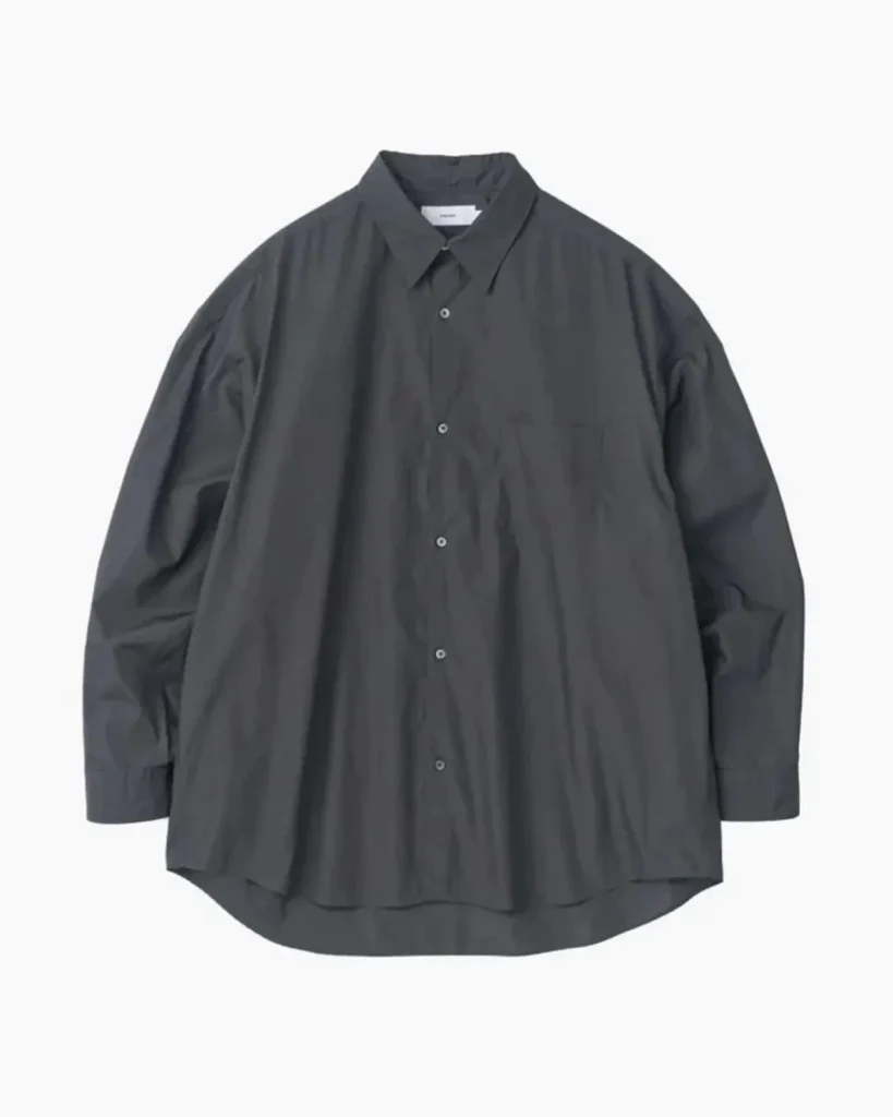 商品画像: Broad L/S Oversized Regular Collar Shirt (GM264-50018B)